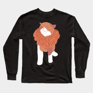 Smiling Cat Long Sleeve T-Shirt